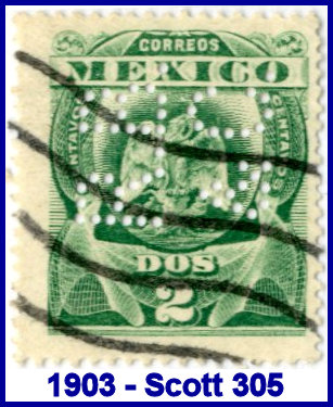 Roberto Boker & Company 1903 perfin